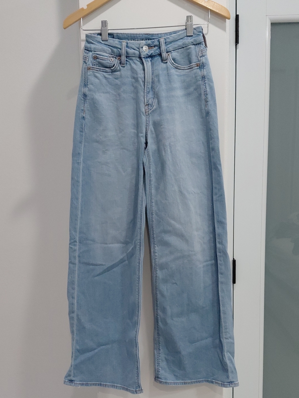 AE Curvy Super High Rise Baggy Wide Leg
